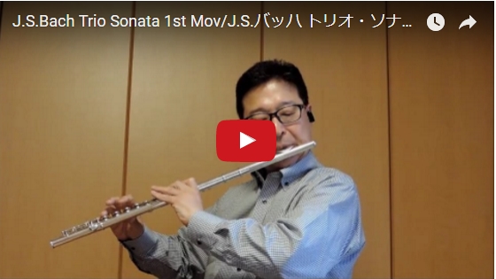 J.S.Bach Trio Sonata c moll I Largo